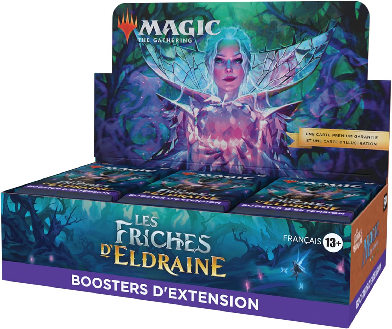 Boite de boosters d’extension de Les friches d’Eldraine